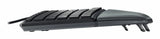 CHERRY KC 4500 ERGO tastatur Universel USB AZERTY Belgisk Sort