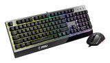 MSI VIGOR GK30 tastatur Mus inkluderet Spil USB QWERTY US engelsk Sort