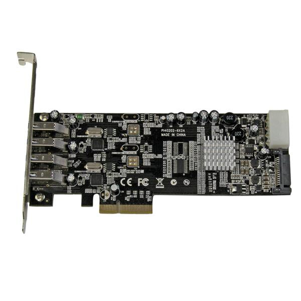 StarTech.com PEXUSB3S42V interface-kort/adapter Intern USB 3.2 Gen 1 (3.1 Gen 1)