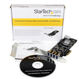 StarTech.com PEXUSB3S42V interface-kort/adapter Intern USB 3.2 Gen 1 (3.1 Gen 1)