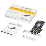 StarTech.com PEXUSB3S44V interface-kort/adapter Intern USB 3.2 Gen 1 (3.1 Gen 1)