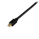StarTech.com MDP2DVIMM3BS videokabel adapter 0,9 m Mini DisplayPort DVI-D Sort