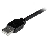 StarTech.com USB 2.0, 20m, M/F USB-kabel USB A Sort
