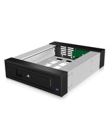 ICY BOX IB-129SSK-B 13,3 cm (5.25") Kantpanel Sort