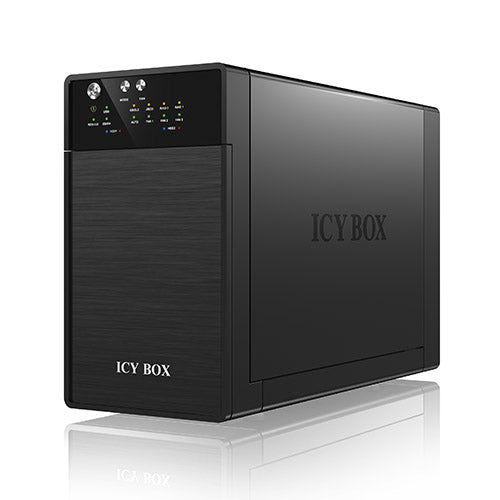 ICY BOX IB-RD3620SU3 disk array 0 TB Desktop Sort
