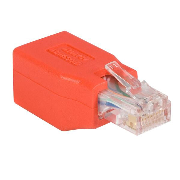 StarTech.com C6CROSSOVER kabel kønsskifter RJ-45 Rød