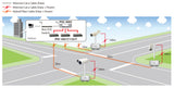 LevelOne PFE-1101T netværk forlænger Netværkssender Sort