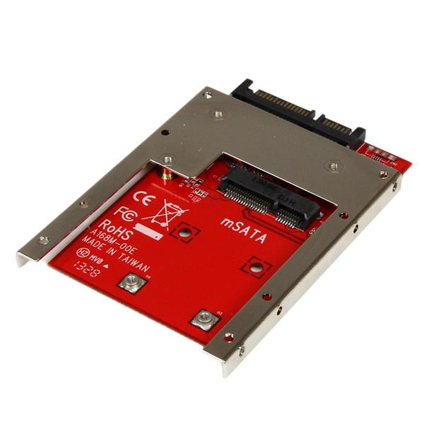 StarTech.com SAT32MSAT257 interface-kort/adapter Intern mSATA