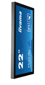 iiyama ProLite TF2234MC-B7X computerskærm 54,6 cm (21.5") 1920 x 1080 pixel Fuld HD LED Berøringsskærm Multibruger Sort