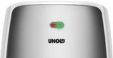 Unold 48480 sandwichtoaster 1100 W Rustfrit stål, Hvid