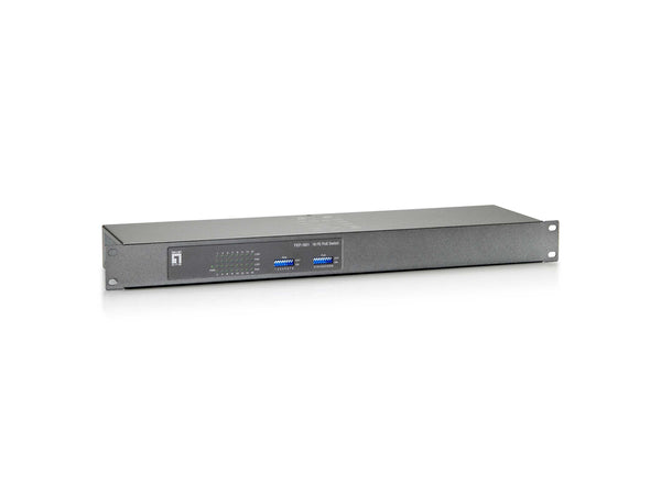 LevelOne FEP-1601W120 netværksswitch Fast Ethernet (10/100) Strøm over Ethernet (PoE) Grå