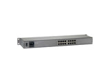 LevelOne FEP-1601 netværksswitch Fast Ethernet (10/100) Strøm over Ethernet (PoE) Grå, Metallic