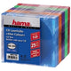 Hama CD Slim Box Pack of 25, Coloured 1 diske Flerfarvet