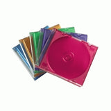 Hama CD Slim Box Pack of 25, Coloured 1 diske Flerfarvet
