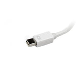 StarTech.com MDP2VGDVHDW videokabel adapter 0,15 m Mini DisplayPort DVI-D + VGA (D-Sub) + HDMI Hvid
