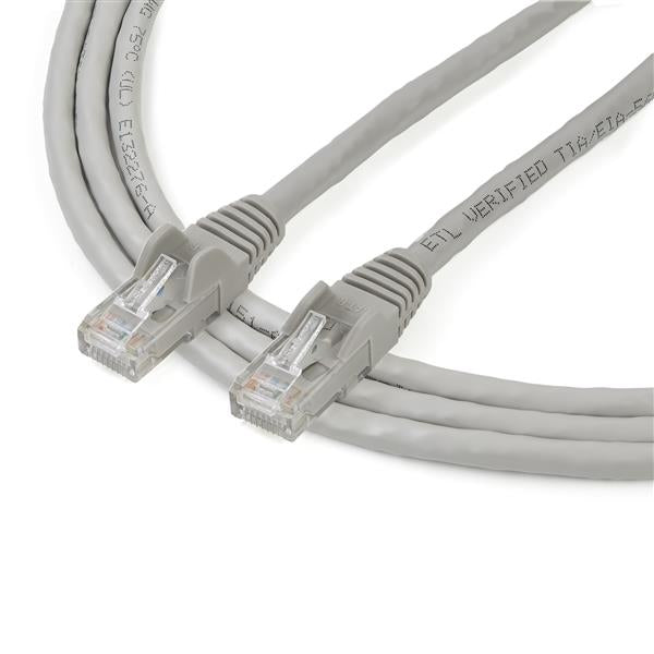 StarTech.com N6PATC2MGR netværkskabel Grå 2 m Cat6 U/UTP (UTP)