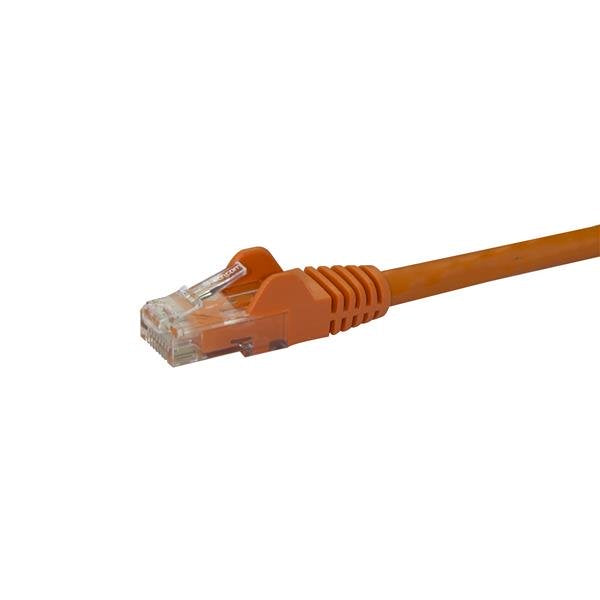 StarTech.com N6PATC2MOR netværkskabel Orange 2 m Cat6 U/UTP (UTP)