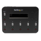 StarTech.com USBDUP15 kopienhed til digital medie USB flash drev duplikator Sort 5 Kopier