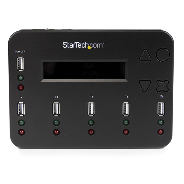 StarTech.com USBDUP15 kopienhed til digital medie USB flash drev duplikator Sort 5 Kopier