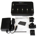StarTech.com USBDUP15 kopienhed til digital medie USB flash drev duplikator Sort 5 Kopier