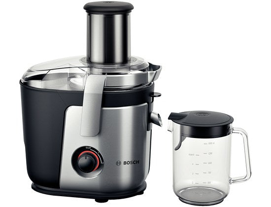 Bosch MES4000 citruspresser og juicemaskine Saftpresser 1000 W Sort, Grå, Rustfrit stål