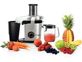 Bosch MES4000 citruspresser og juicemaskine Saftpresser 1000 W Sort, Grå, Rustfrit stål
