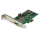 StarTech.com PEX1000SFP2 netværkskort Intern Fiber 2000 Mbit/s