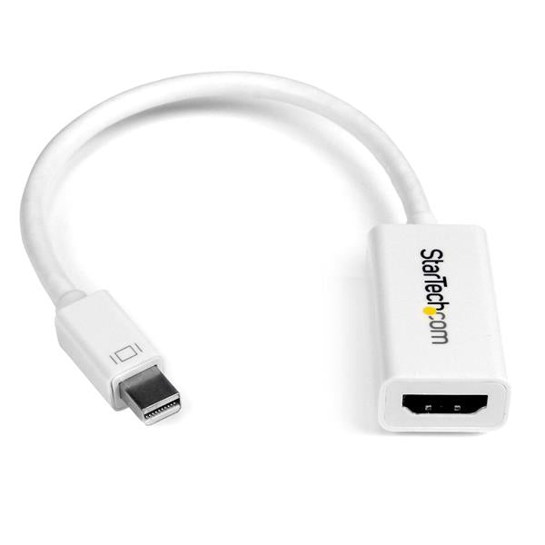 StarTech.com MDP2HD4KSW videokabel adapter 0,15 m Mini DisplayPort HDMI Hvid
