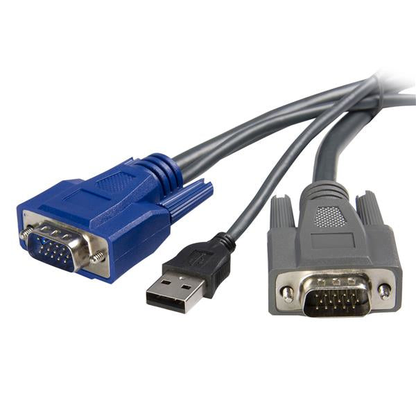 StarTech.com SVUSBVGA6 KVM-kabel Sort 1,8 m