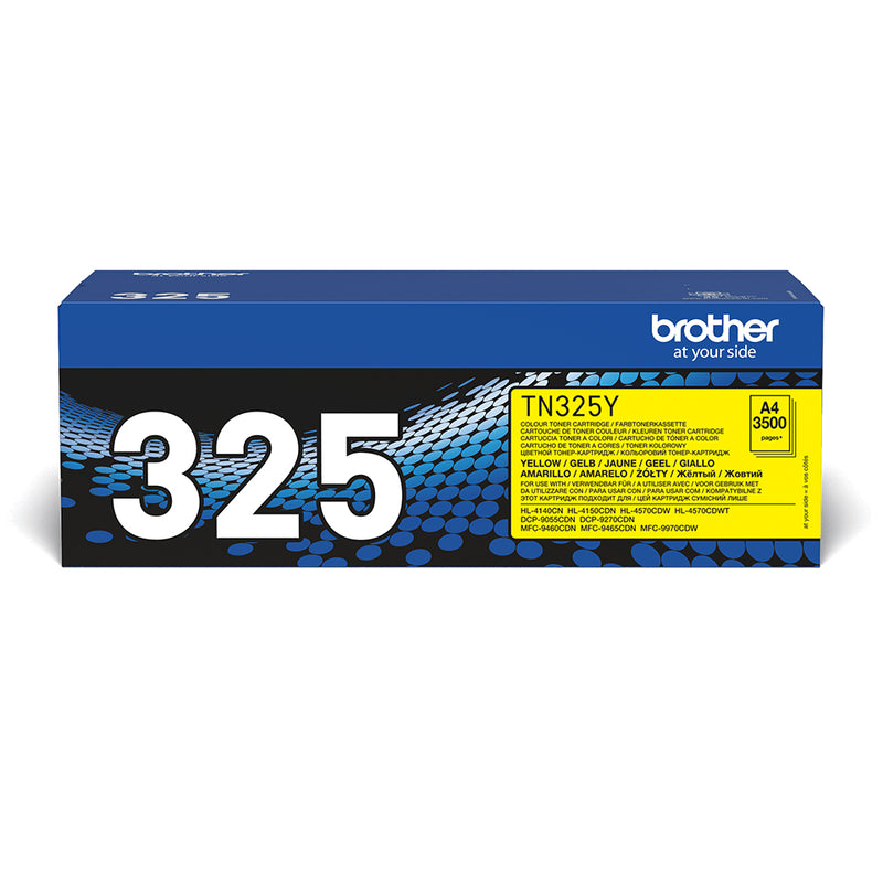 Brother TN-325Y tonerpatron 1 stk Original Gul