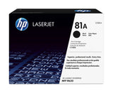 HP 81A Black Original LaserJet Toner Cartridge tonerpatron 1 stk