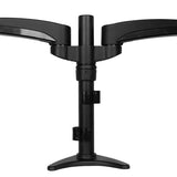 StarTech.com ARMDUAL skærmbeslag og -stativer 61 cm (24") Skrivebord Sort