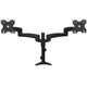 StarTech.com ARMDUAL skærmbeslag og -stativer 61 cm (24") Skrivebord Sort