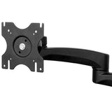 StarTech.com ARMDUAL skærmbeslag og -stativer 61 cm (24") Skrivebord Sort