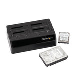 StarTech.com SDOCK4U33 drev dockingstation USB 3.2 Gen 1 (3.1 Gen 1) Type-B Sort