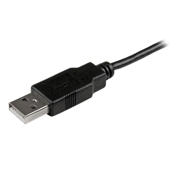 StarTech.com USBAUB50CMBK USB-kabel USB 2.0 0,5 m USB A Micro-USB B Sort