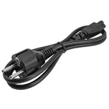 StarTech.com PXTNB3SEU1M el-ledning Sort 1 m CEE7/7 C5 forbinder