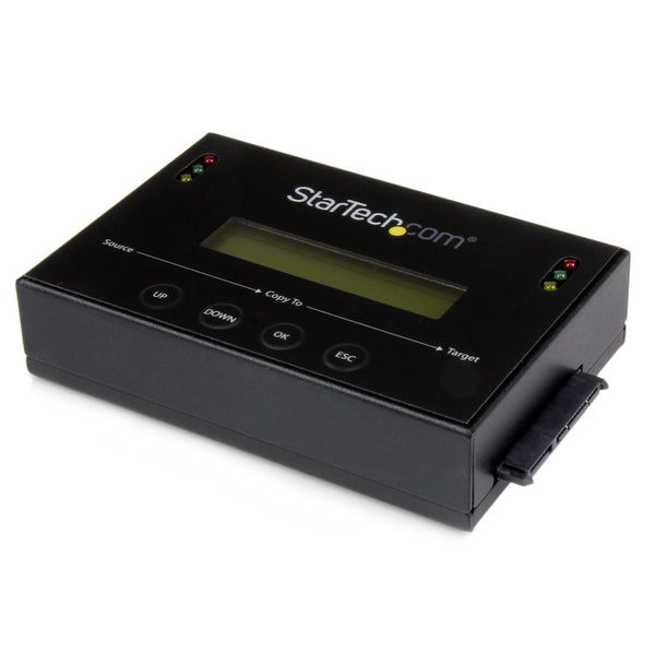 StarTech.com SATDUP11IMG kopienhed til digital medie HDD/SSD duplikator Sort