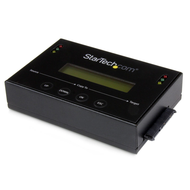 StarTech.com SATDUP11IMG kopienhed til digital medie HDD/SSD duplikator Sort