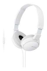 Sony MDR-ZX110AP Headset Ledningsført Opkald/musik Hvid