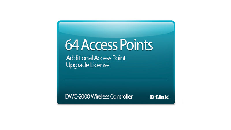 D-Link DWC-2000-AP64-LIC software licens/opgradering