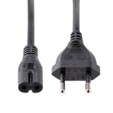 StarTech.com PXTNB2SEU1M el-ledning Sort 1 m CEE7/16 C7 forbinder