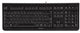 CHERRY KC 1000 tastatur Hjem USB Schweizisk Sort