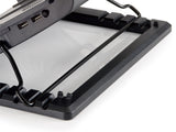 Conceptronic CNBCOOLSTAND1F køling til laptop 43,2 cm (17") Sort