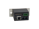 LevelOne IEC-4001 netværksomformer til medie 100 Mbit/s Multitilstand Sort