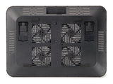 Conceptronic CNBCOOLPADL4F køling til laptop 39,6 cm (15.6") Sort