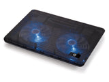 Conceptronic CNBCOOLPAD2F køling til laptop 39,6 cm (15.6") Sort