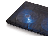 Conceptronic CNBCOOLPAD2F køling til laptop 39,6 cm (15.6") Sort