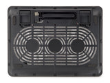 Conceptronic CNBCOOLPAD2F køling til laptop 39,6 cm (15.6") Sort