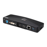 CLUB3D SenseVision USB3.0 4K Docking Station Ledningsført USB 3.2 Gen 1 (3.1 Gen 1) Type-A Sort